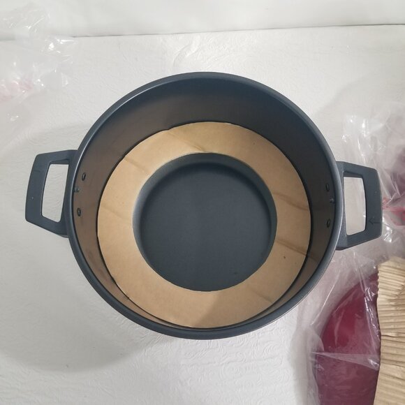 Vtg Pasta Pro Red Non-Stick Cook Drain 6qt Stockpot 2qt Saucepan Locking Lids - Picture 9 of 16